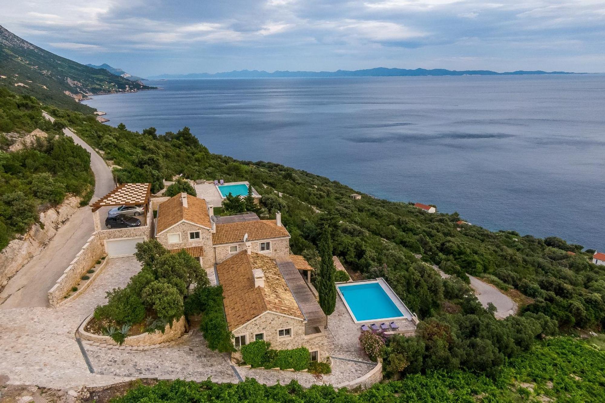 Вілла Stone Houses Dingac Potomje Екстер'єр фото